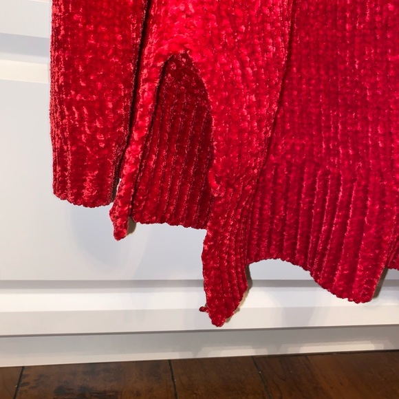 Red Soft Sweater - Picture 4 of 4